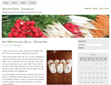 Tablet Screenshot of healthyfoodnaturally.com